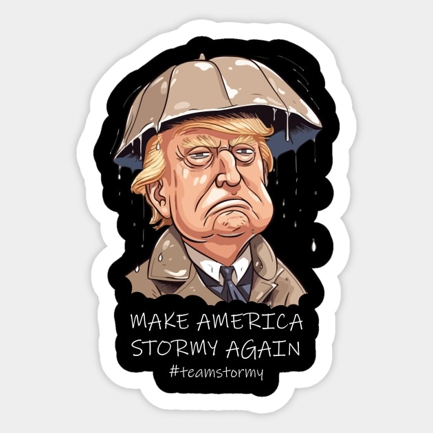 Make America Stormy Again Sticker by vectrus